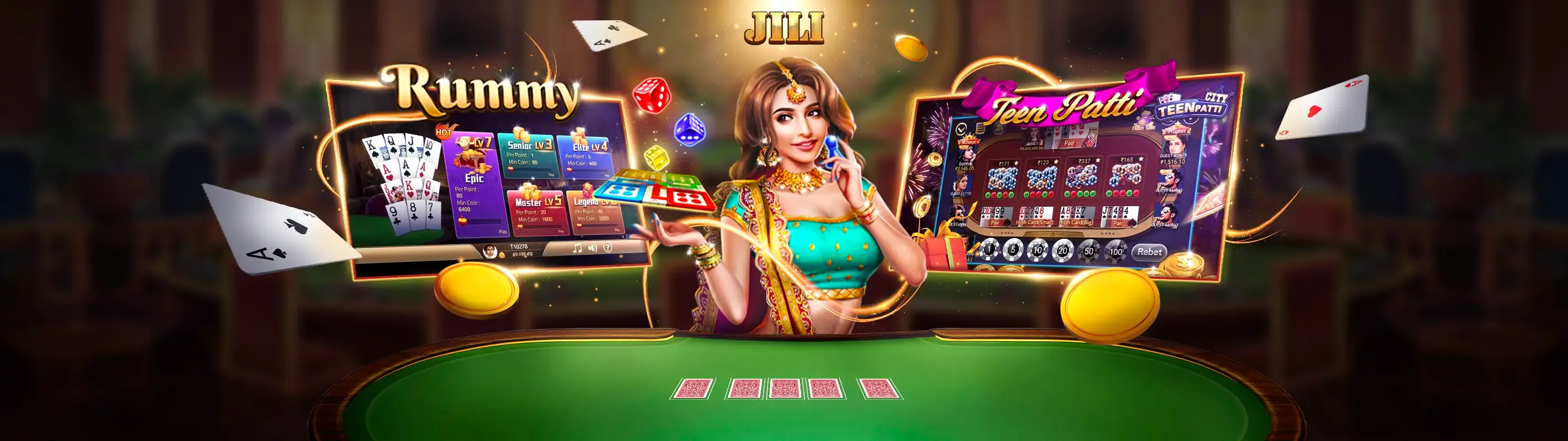 Sân chơi Casino trực tuyến abc8 chính thức với đồ họa xanh vàng sang trọng